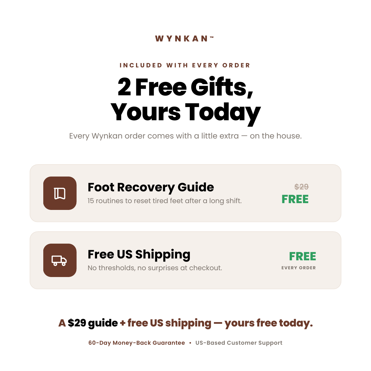 Wynkan™ Foot Massager Technology
